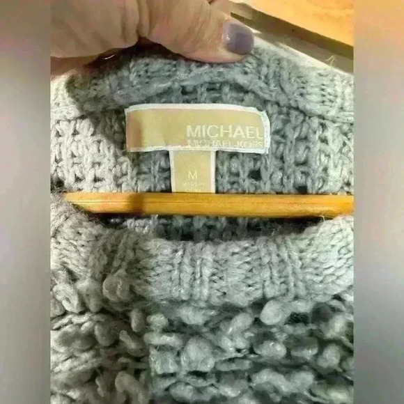 Michael Kors Pullover Yarn Loop Shag Sweater - Picture 3 of 4